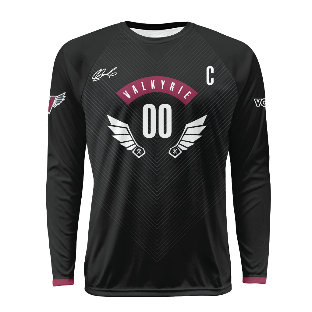 T-shirt Raglan à Manches Longues Sublimé