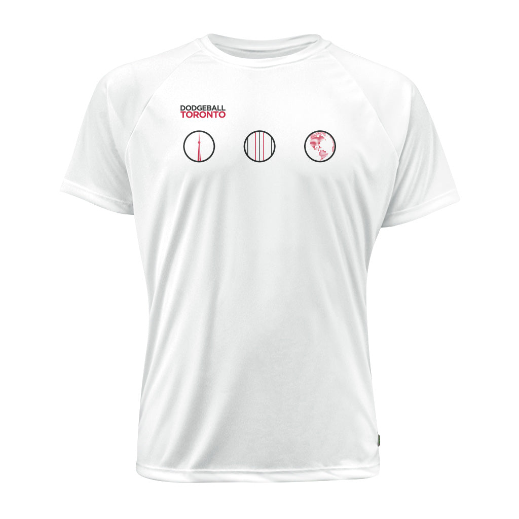 Maillot Raglan Dodgeball Toronto