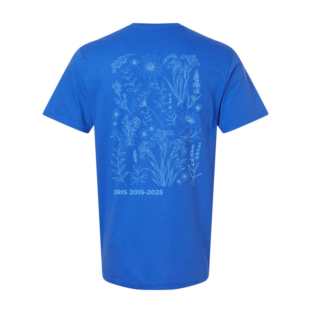 T-shirt en coton Iris 10e anniversaire