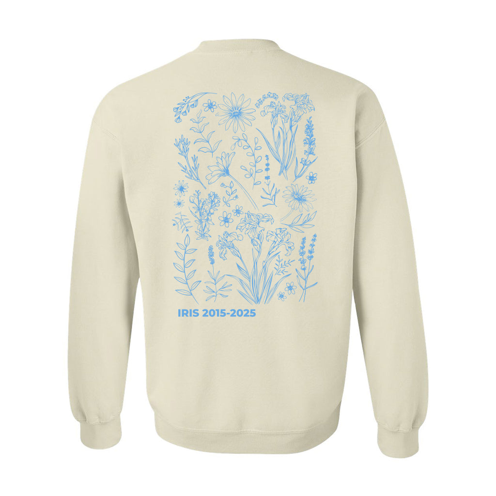 Chandail en coton Iris 10e anniversaire