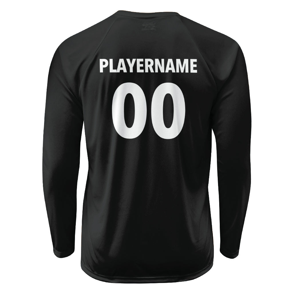 OCUA Dark Raglan Long Sleeve