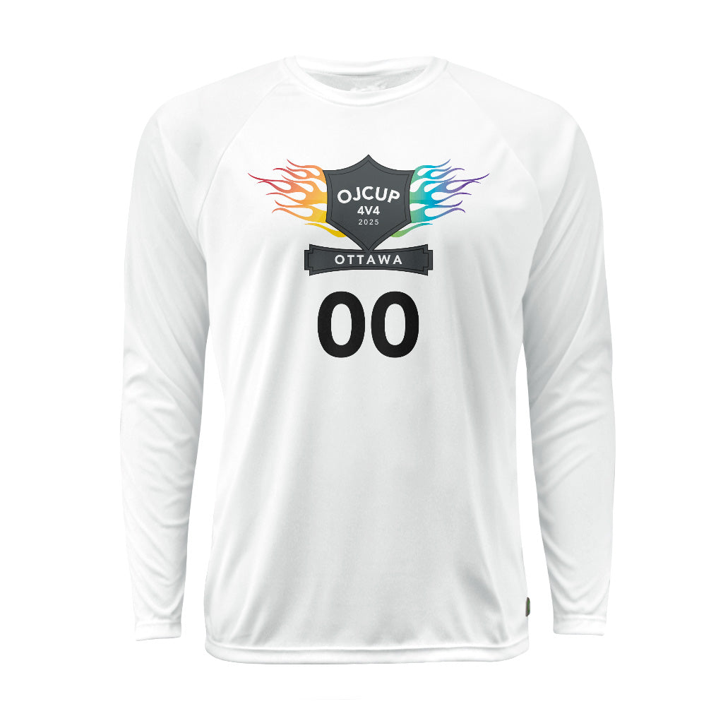 T-shirt Raglan à Manches Longues Sublimé Spot