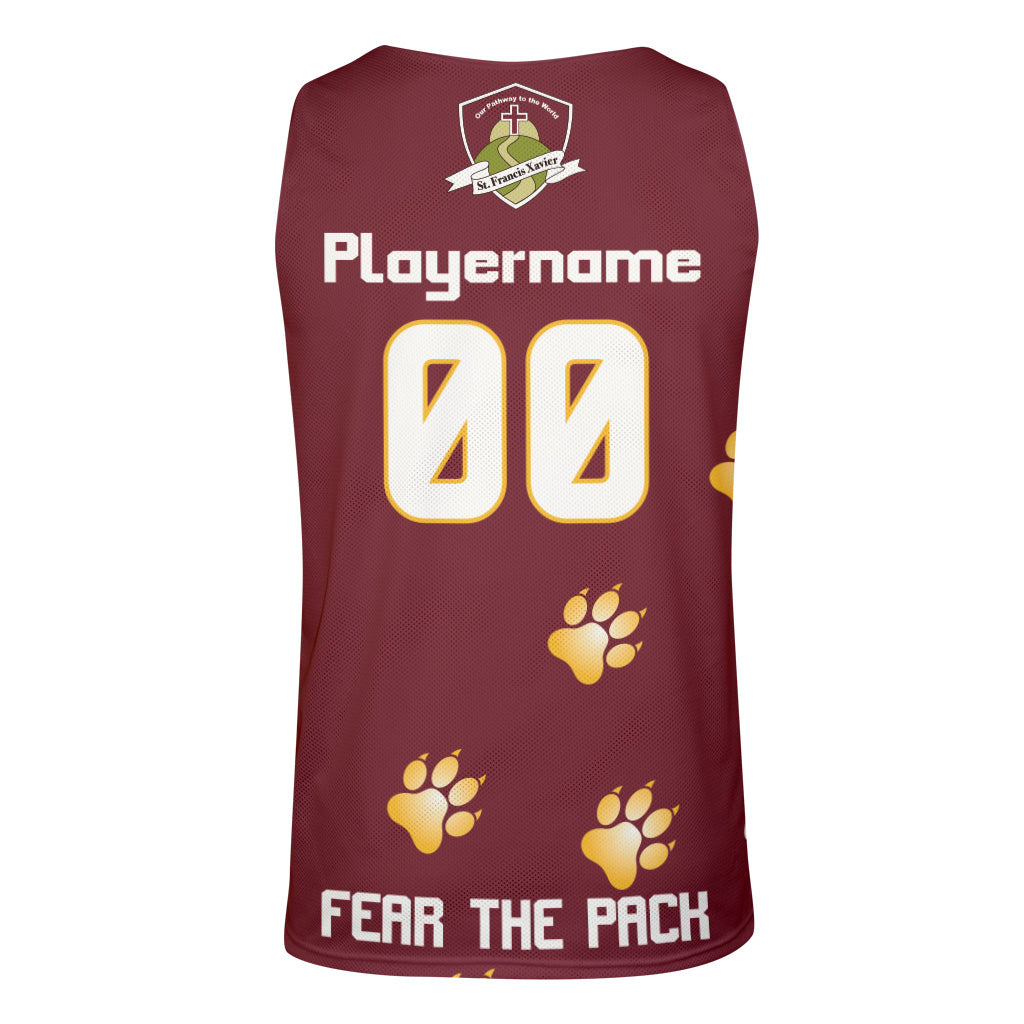 St. Francis Xavier High School Sub Mesh Reversible
