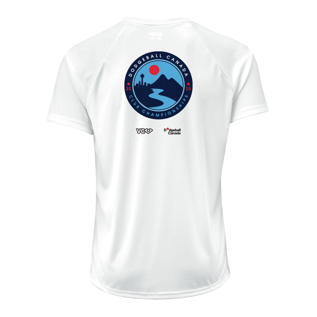 Maillot Raglan des Clubs de Dodgeball Canada
