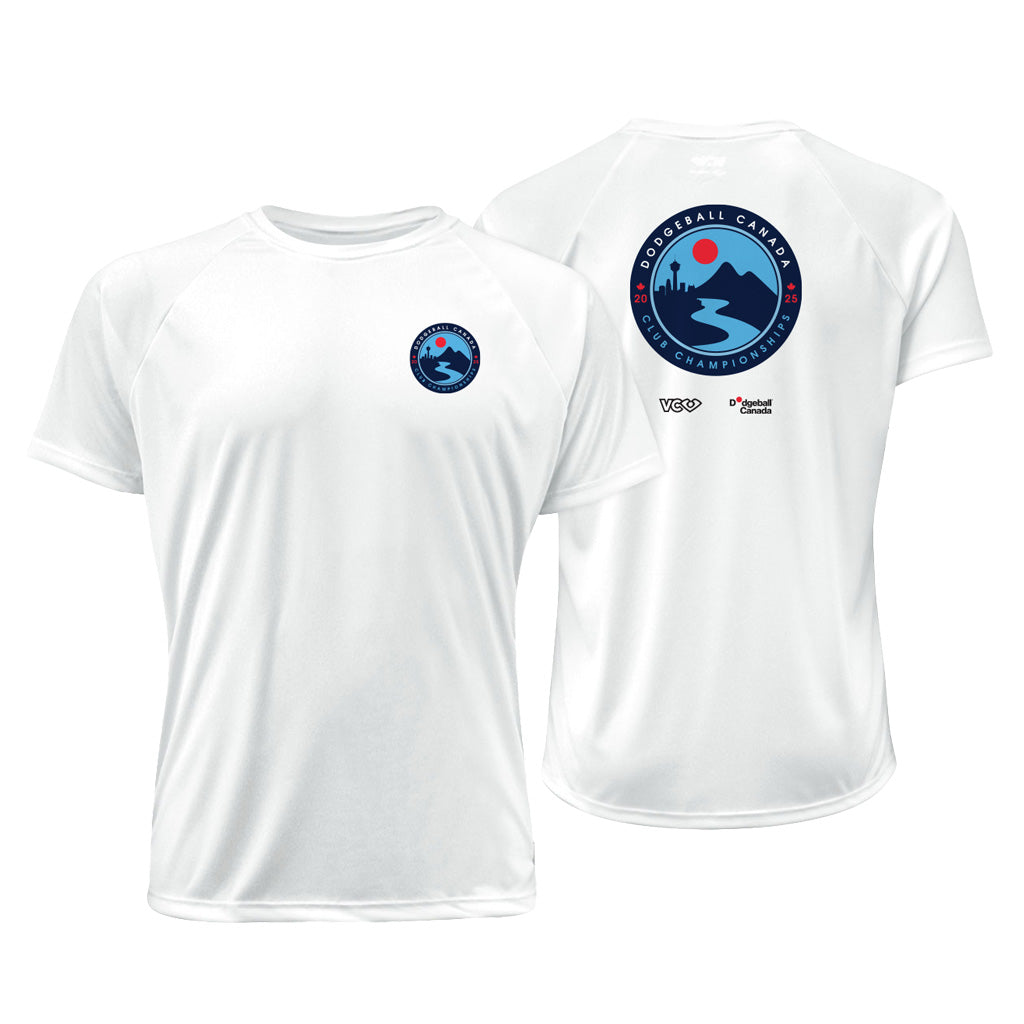 Maillot Raglan des Clubs de Dodgeball Canada