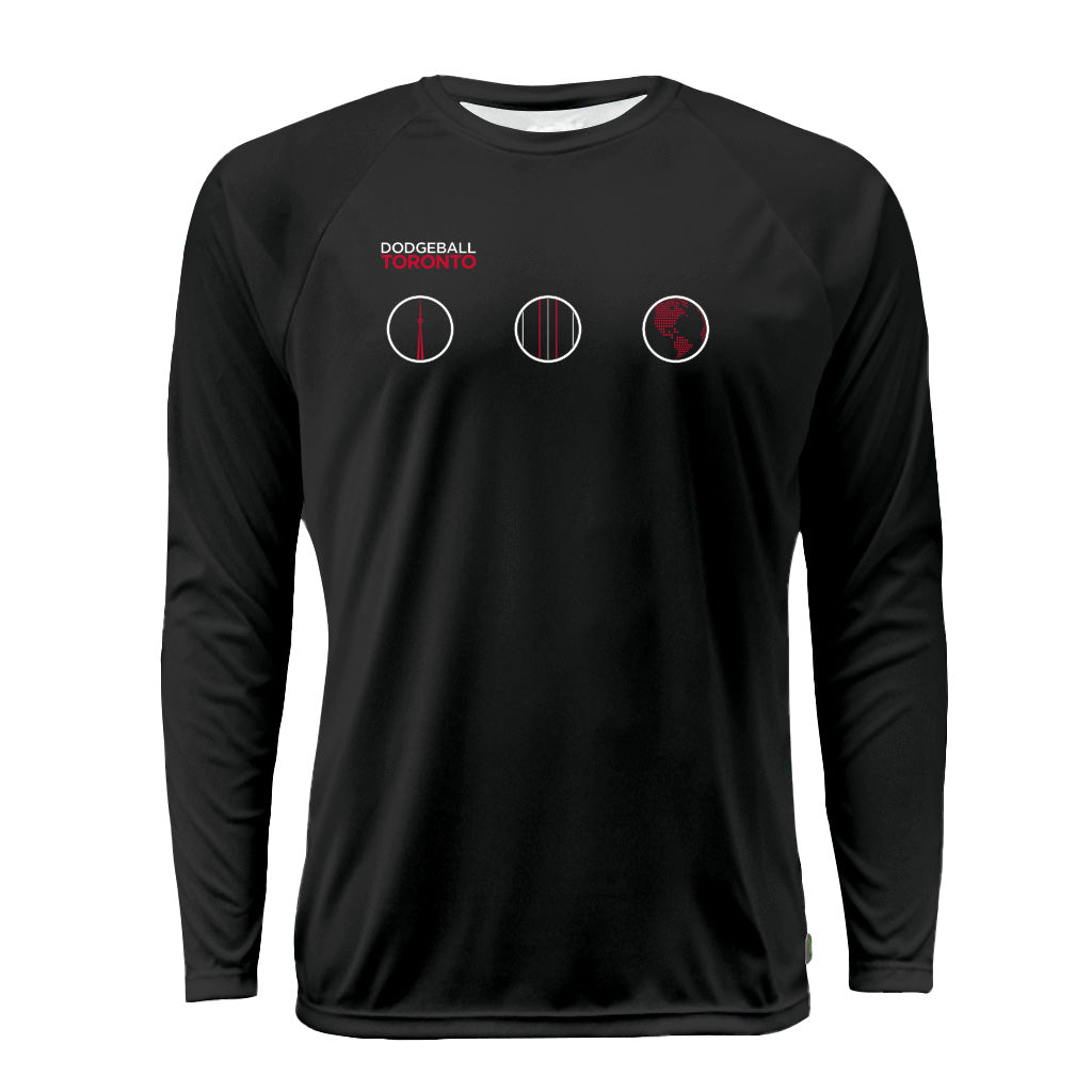 Dodgeball Toronto Raglan Manches Longues