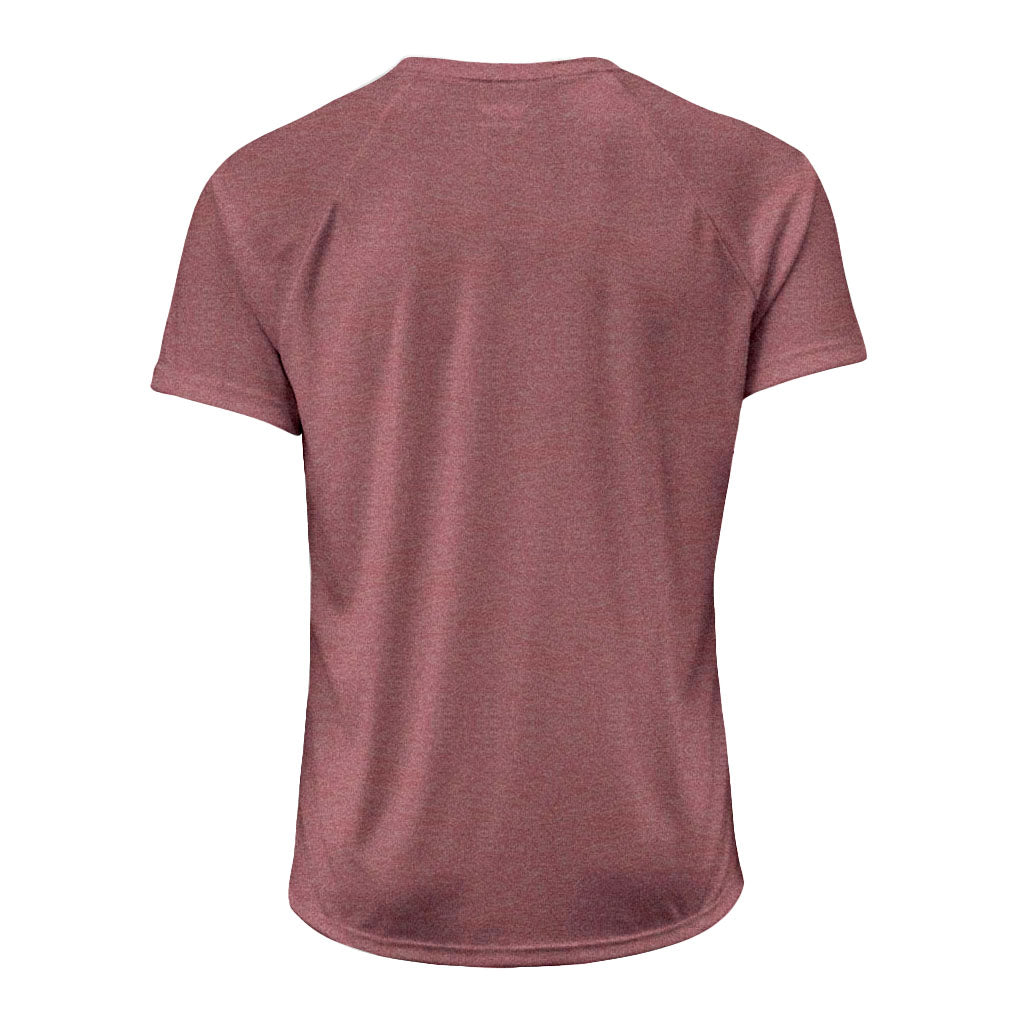 T-shirt Raglan - Bourgogne Mélangé