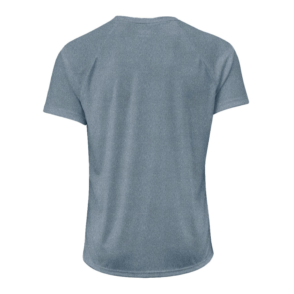 T-shirt Raglan - Heather Marocain