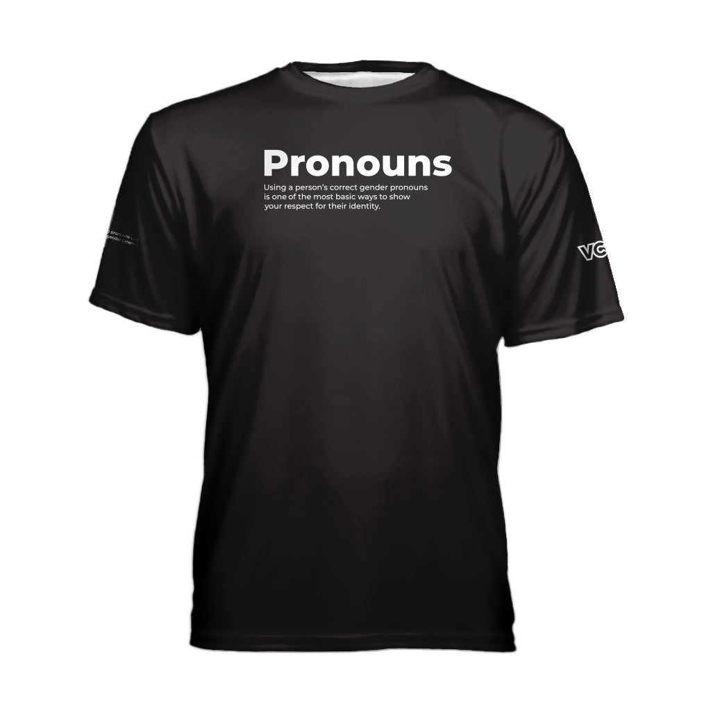 Maillot de pronoms de fierté progressiste