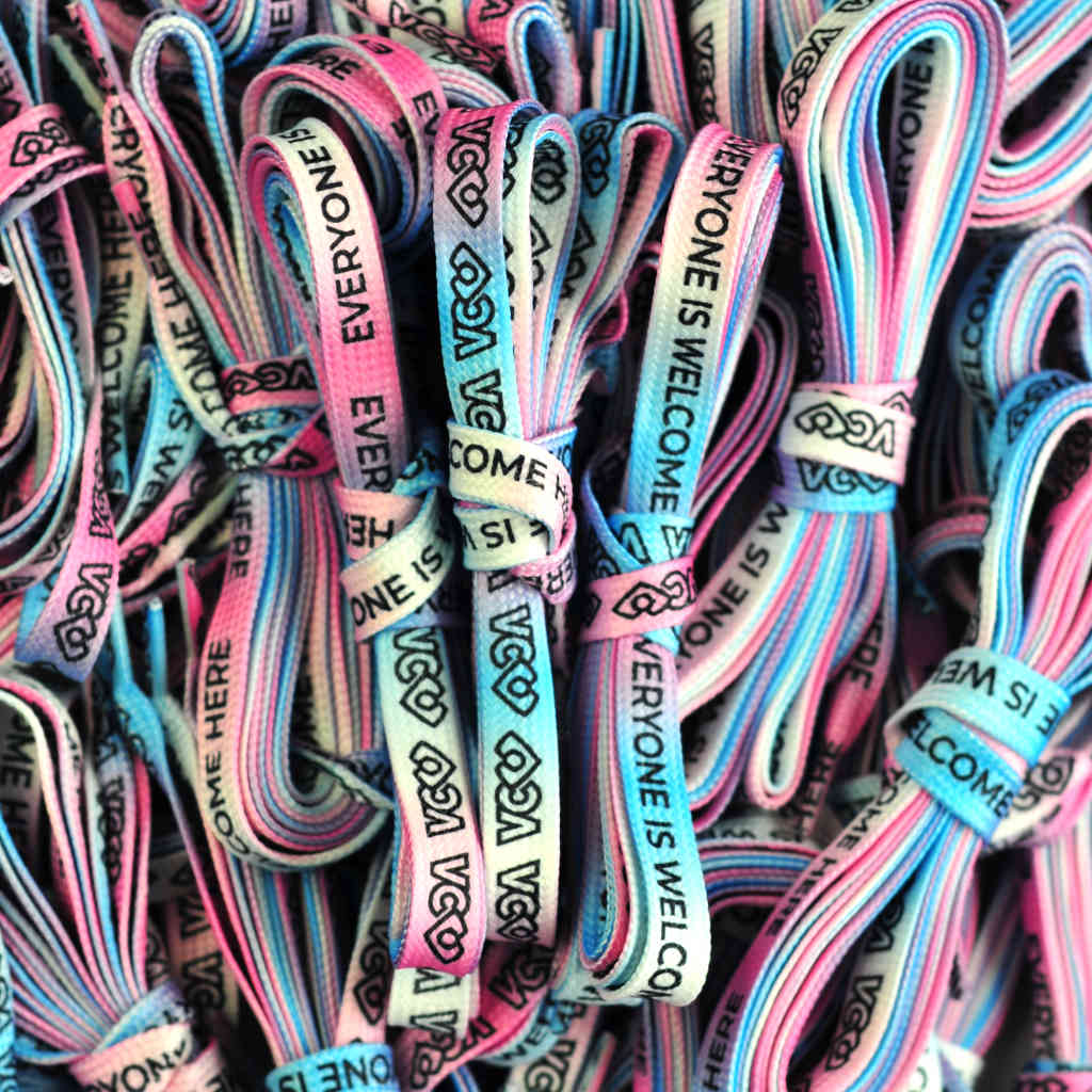 VC Ultimate Trans Pride VC Cleat Laces