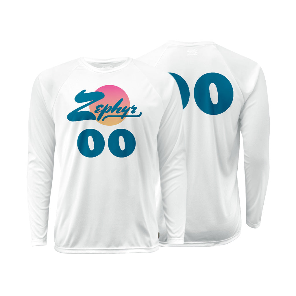 T-shirt Raglan à Manches Longues Sublimé Spot