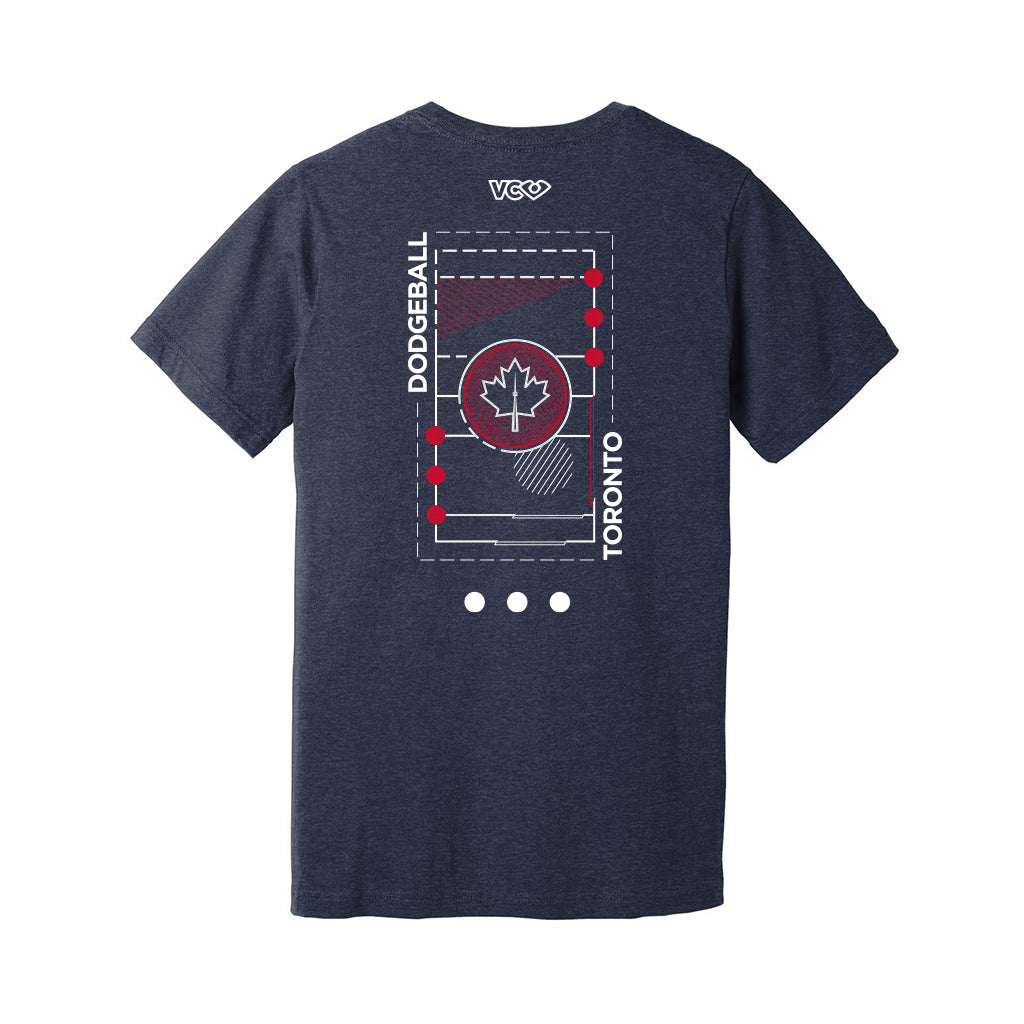 T-shirt en coton premium Dodgeball Toronto