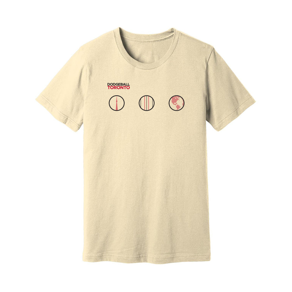 T-shirt en coton premium Dodgeball Toronto