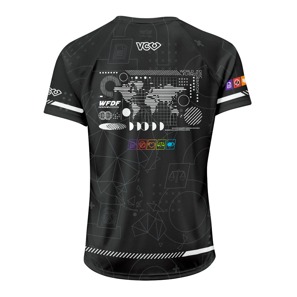 Maillot Raglan Sombre WFDF SOTG
