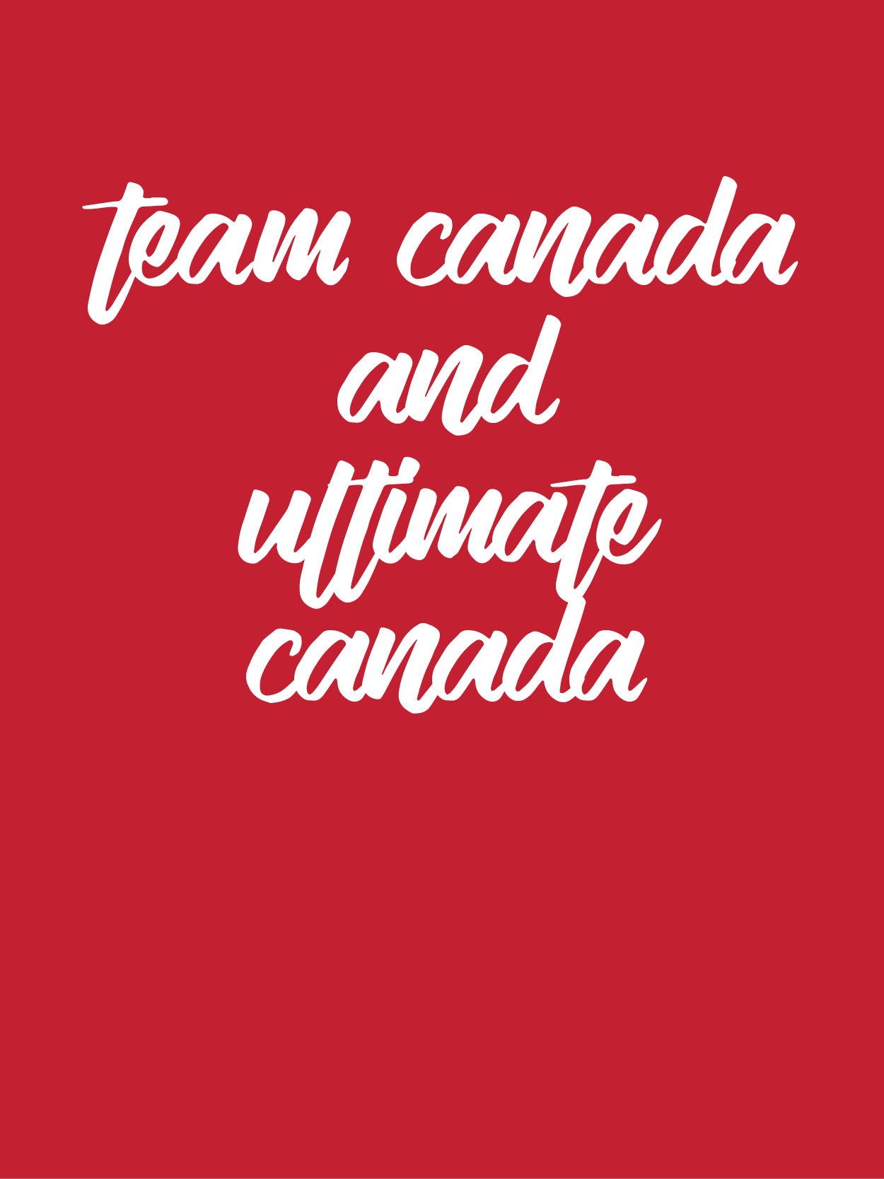 Team Canada: World Games Training Camp