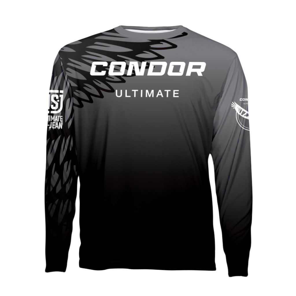 Condor Maillot Classique Foncé à Manches Longues