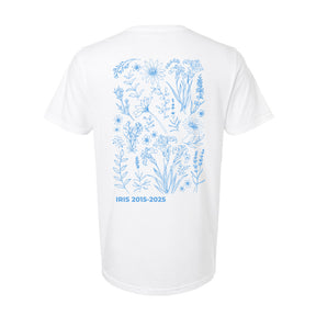 T-shirt en coton Iris 10e anniversaire