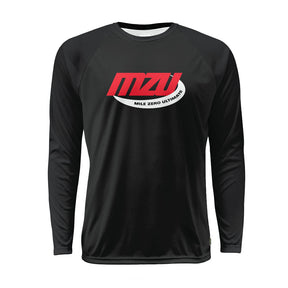 Mile Zero Dark Raglan Long Sleeve