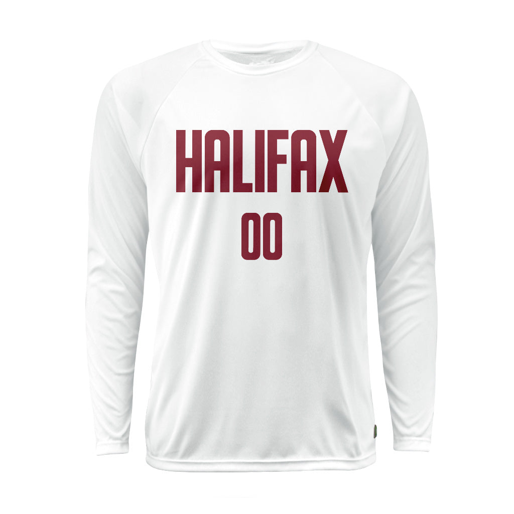 Red Circus White Long Sleeve