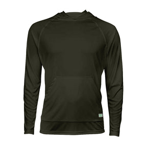 VC Ultimate Frisbee Dark Forest Green Performance Athletic Sun Hoodie