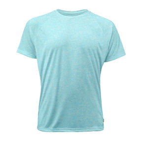 Raglan Jersey - Heather Cyan