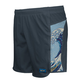 Hokusai Wave Shorty Shorts