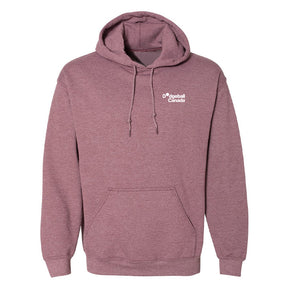 VC Ultimate Frisbee Dodgeball Canada Dark Heather Maroon Cotton Pullover Sweatshirt Hoodie