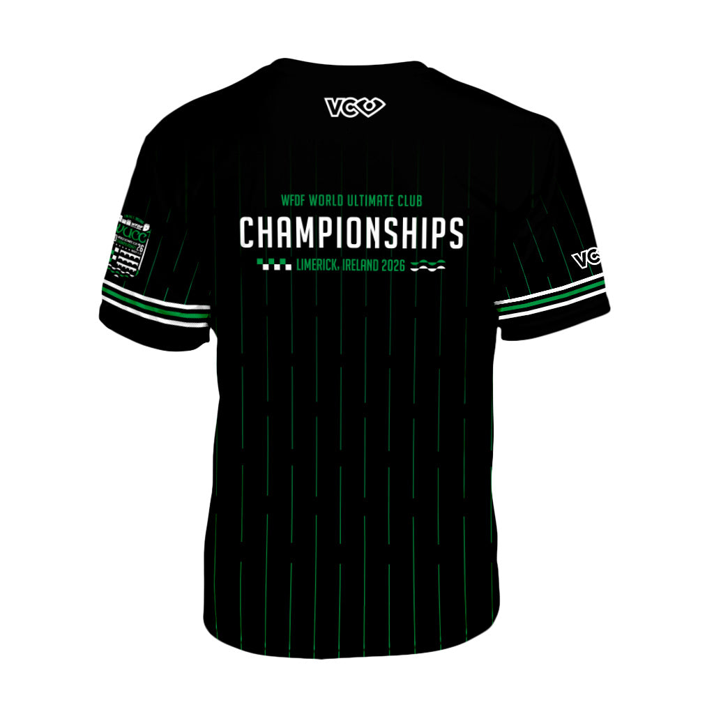 WUCC 2026 Pinstripes Black Classic Jersey