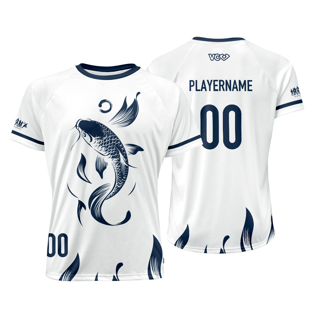 Zen Fish Light Raglan Jersey