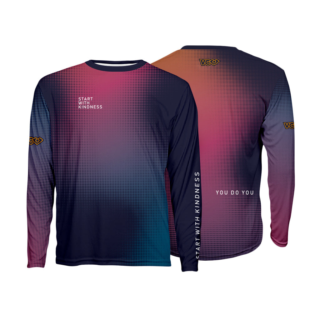VC Ultimate Frisbee Kindness Flow Classic Long Sleeve Jersey - Start With Kindness