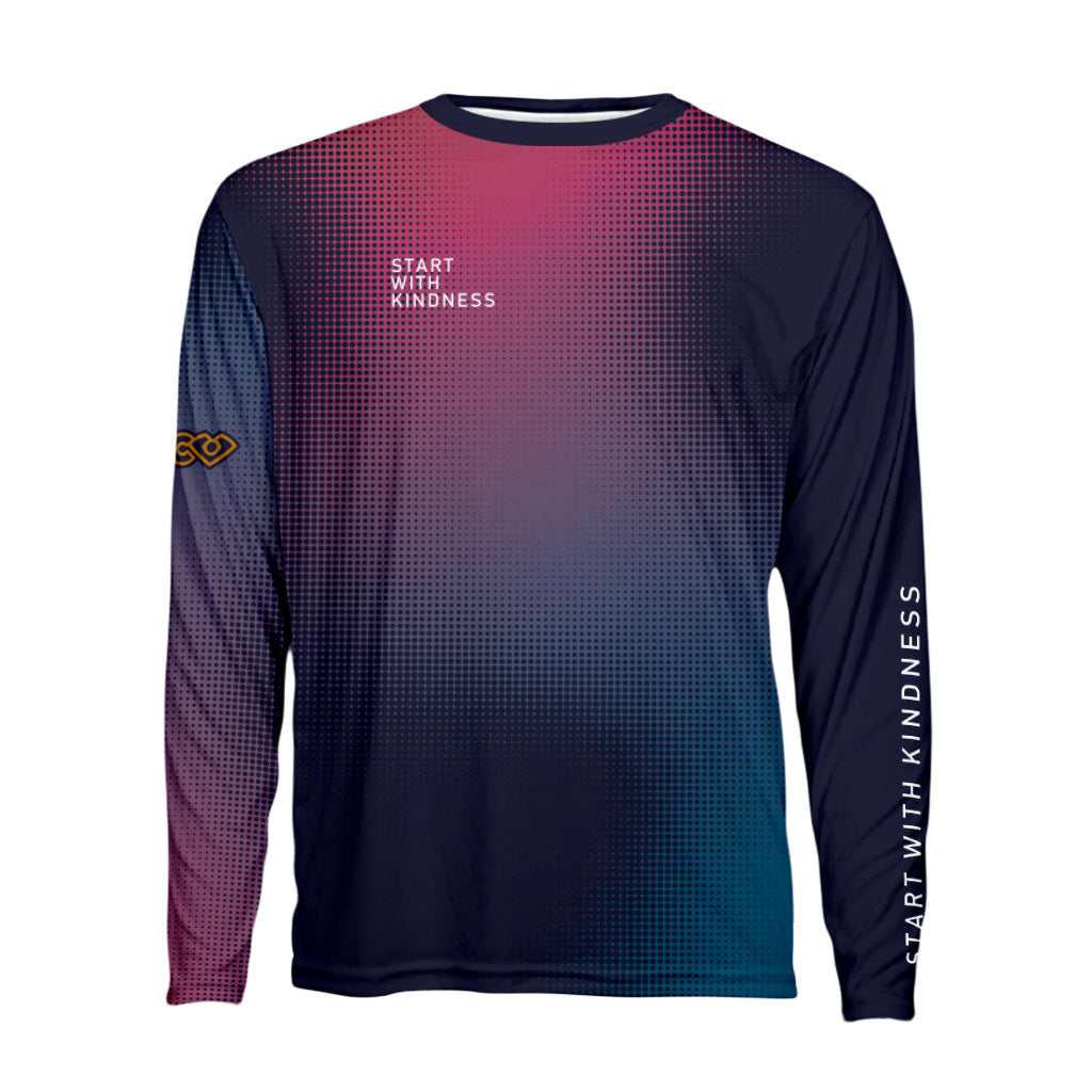 VC Ultimate Frisbee Kindness Flow Classic Long Sleeve Jersey - Start With Kindness