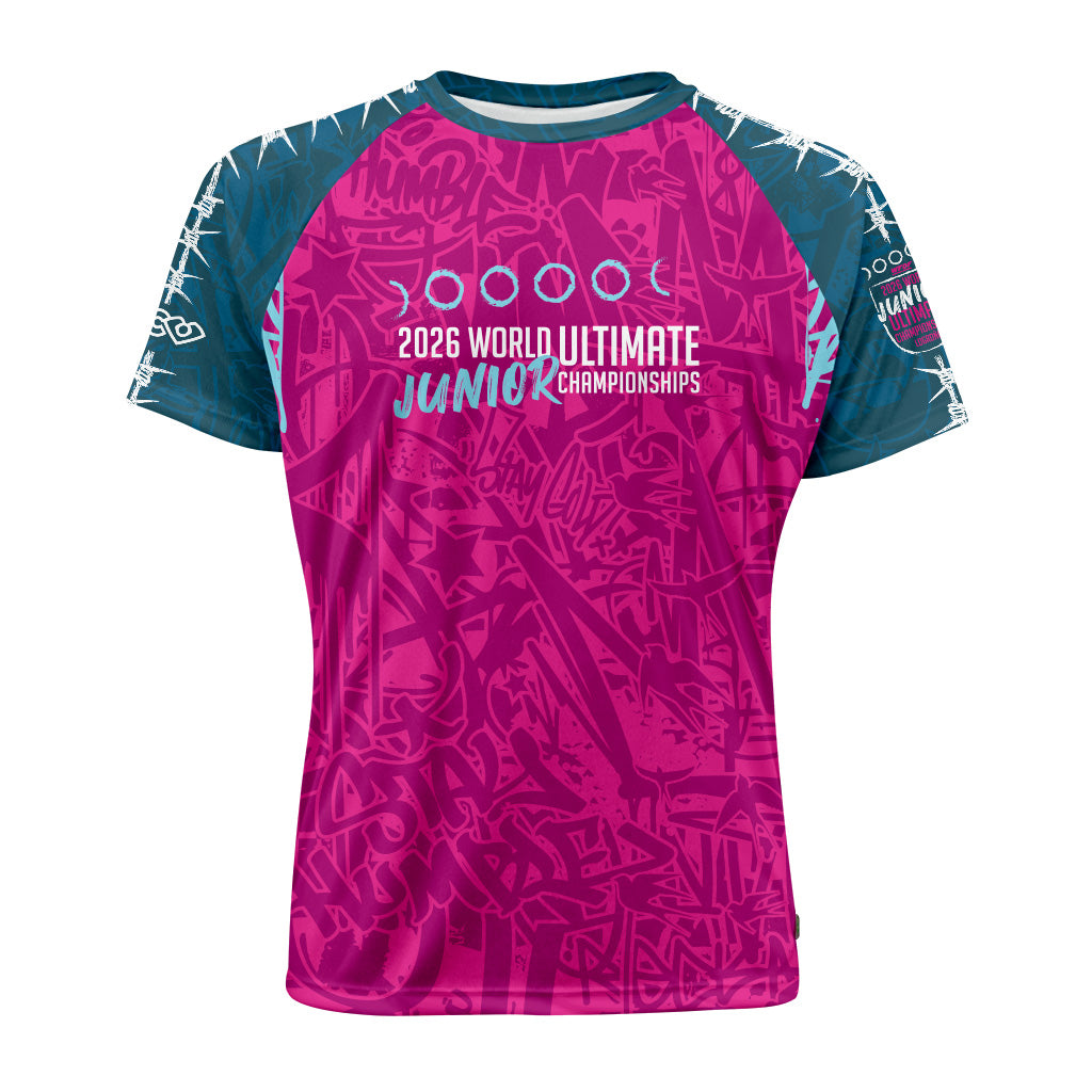WJUC 2026 Golondrinas Pink Raglan Jersey
