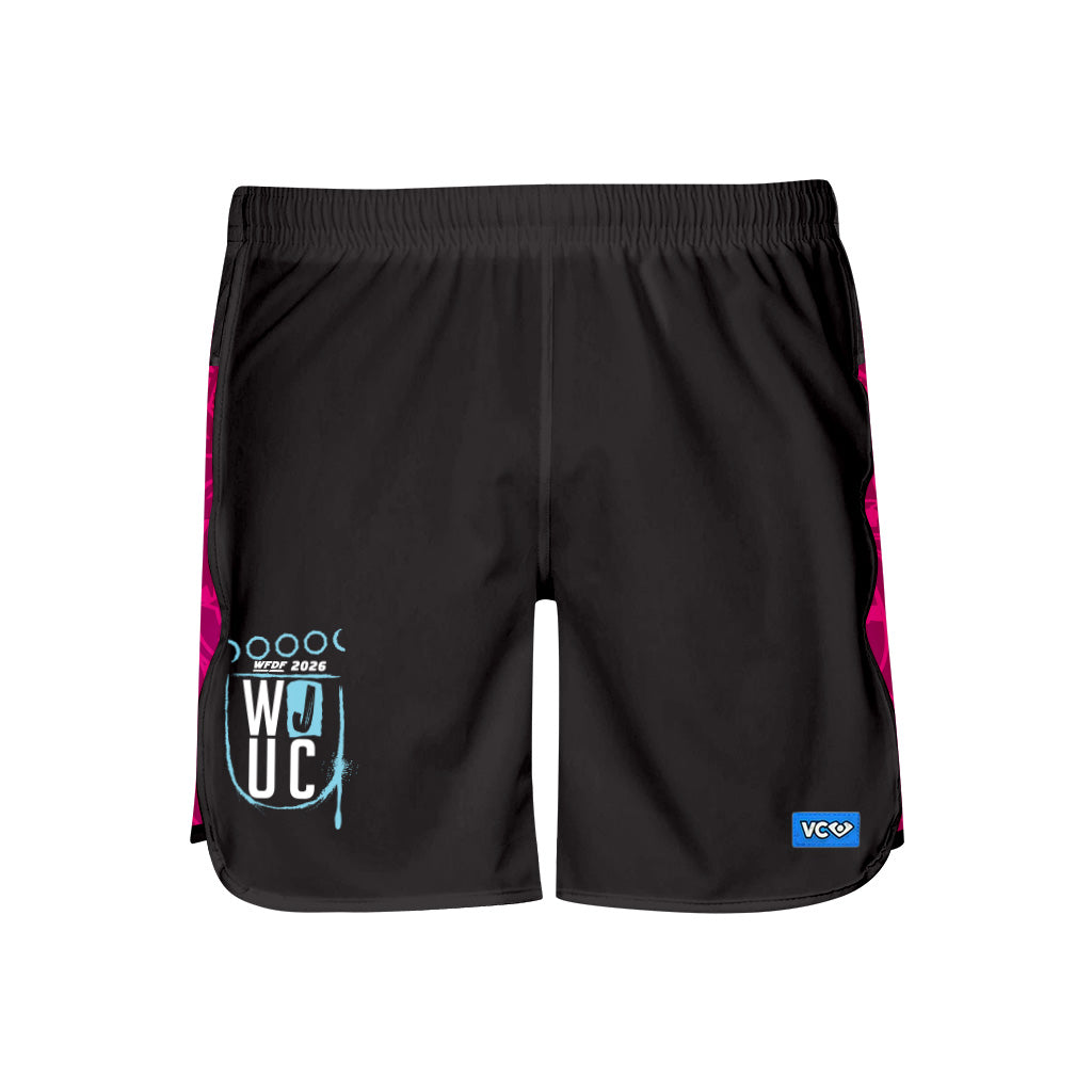 WJUC 2026 Golondrinas Pink Shorty Shorts